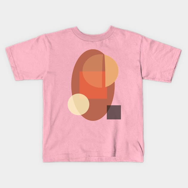 Abstract composition Kids T-Shirt by Slownessi